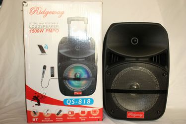 📢Bluetooth speaker sd card slot usb flash drive fm radio microphone included for karaoke🎶