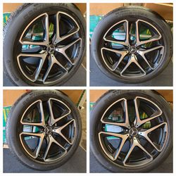 OEM 21" Mercedes GLE53 AMG Wheels Rims Tires