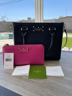 Kate Spade Purse & Matching Wallet