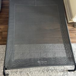 XL Grey Dog Cot - Brand: Bedsure Comfy Pet