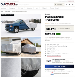 GMC SIERRA / CHEVY SILVERADO  CAR COVER NEW