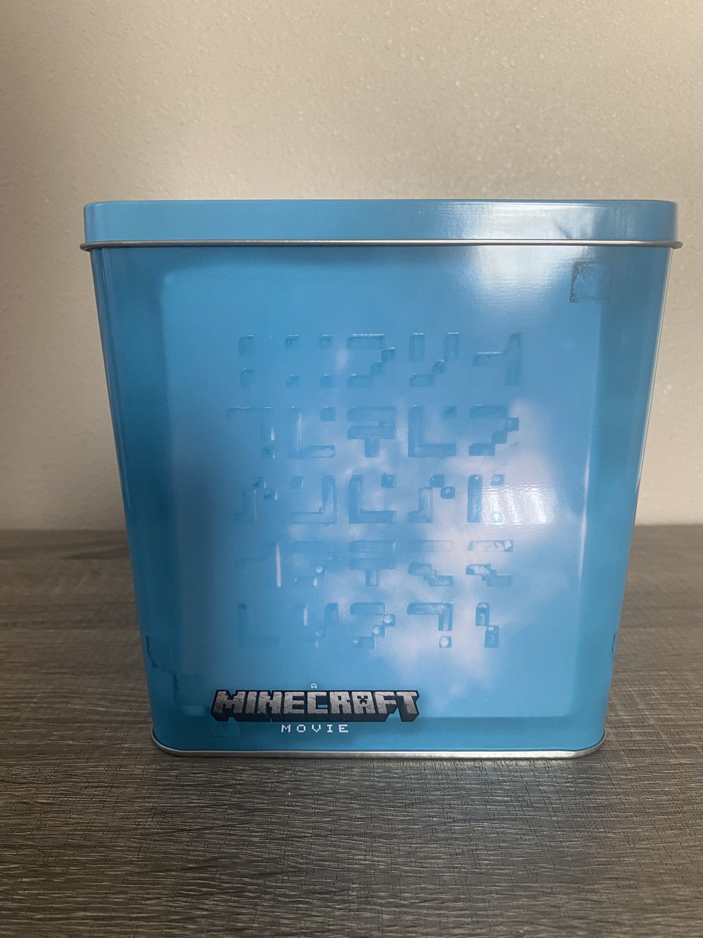 A Minecraft Movie AMC Exclusive Diamond Popcorn Bucket