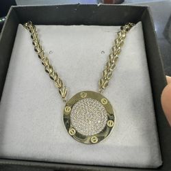 10kt Linked Necklace 