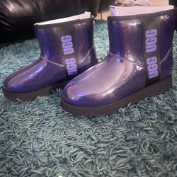 Brand New -UGG Classic Clear Mini Boot WOMENS Size 5 Purple