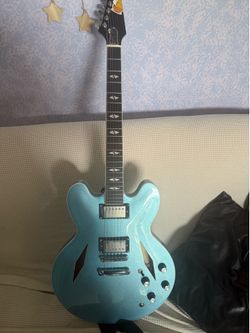 Unbranded  semi hollow guitar