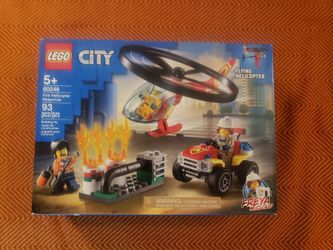 New In Box Lego City Fire Helicopter Response 60248
