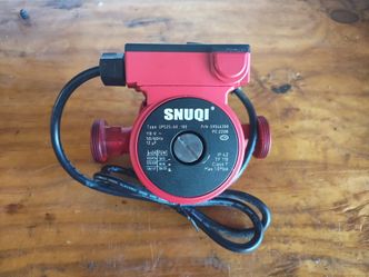 Water recirculating pump 3 speed 1 and 1/2 in