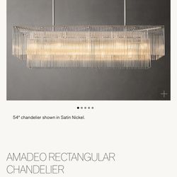 RH Chandelier New Open Box 