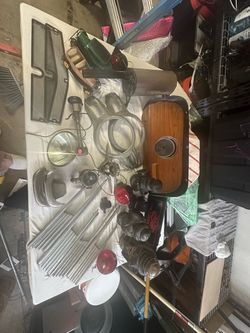Vintage Mixed Lot Antique Parts and Lanterns