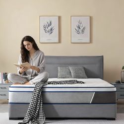 12 Inch Hybrid Mattress, Full size, Medium Firm