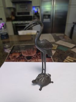 Vintage japanese crane.