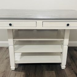 Counter Height Dining Room Table, Two Toned (Matching stools optional - extra)