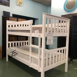 Bartly Natural Pine Twin/Twin Bunk Bed
Homelegance$10 Down Payment And Financing Available