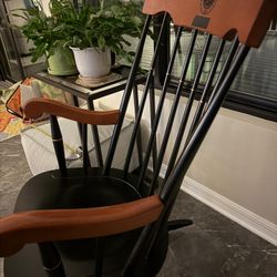 UF Engraved Boston Rocker