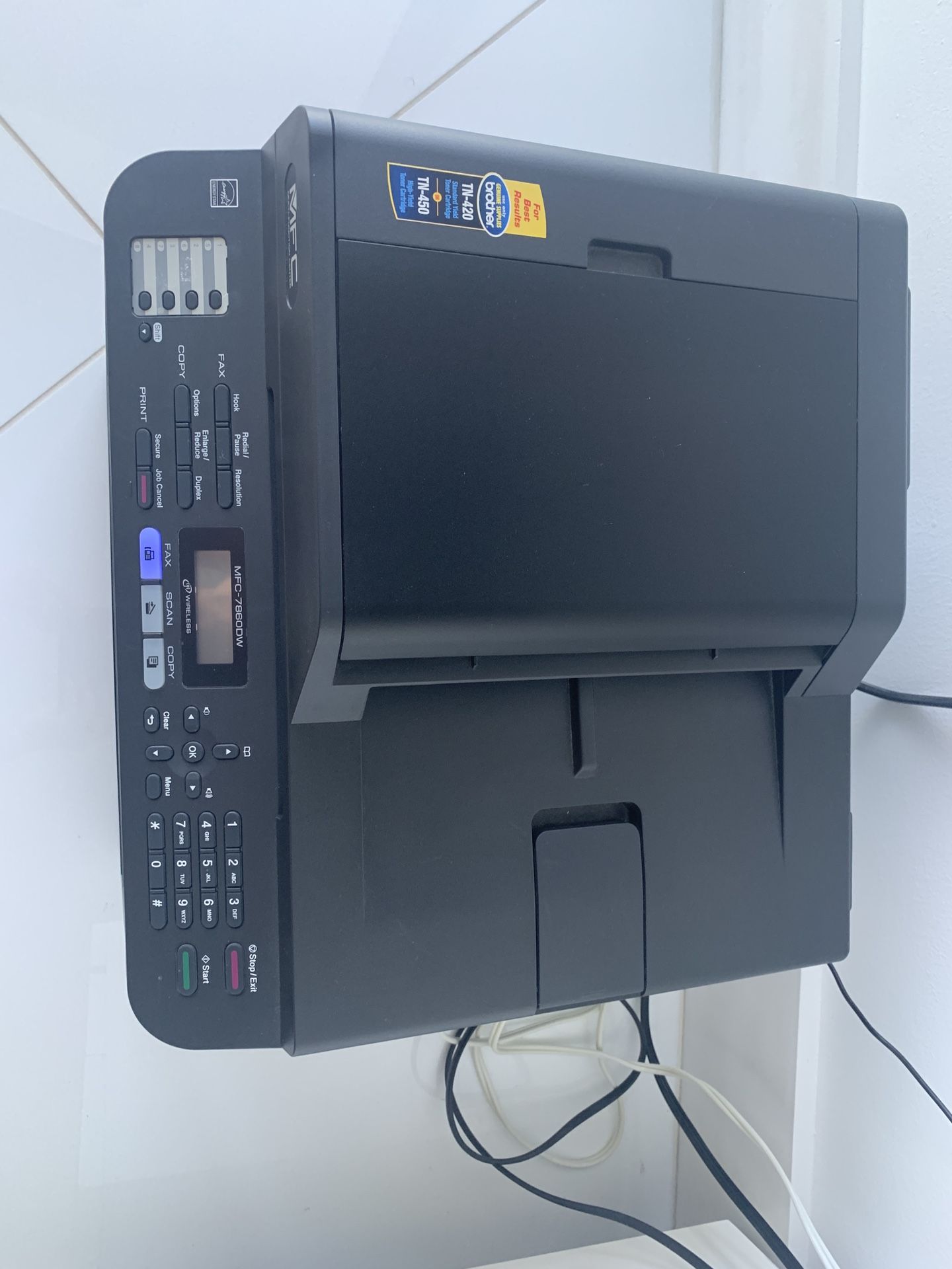 Brother MFC-7860DW. Currently priced at $439.99 on Amazon https://offerup.co/faYXKzQFnY?$deeplink_path=/redirect/