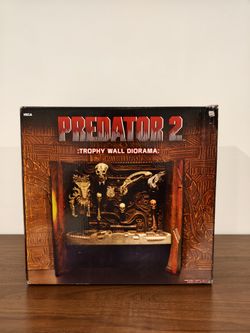 New Open Box Neca Predator 2 Trophy Wall Diorama Limited To 5000 Pieces Rare
