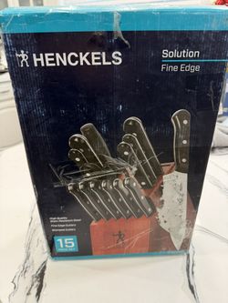 HENCKELS Solution Razor-Sharp 15-pc Knife Set
