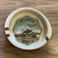 Vintage Atlanta Airport Ashtray