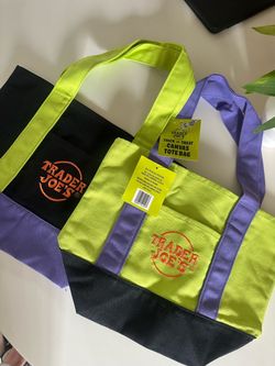 Trader Joe's Halloween Canvas Tote Bag