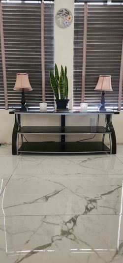 Mesa de vidrio para T V
