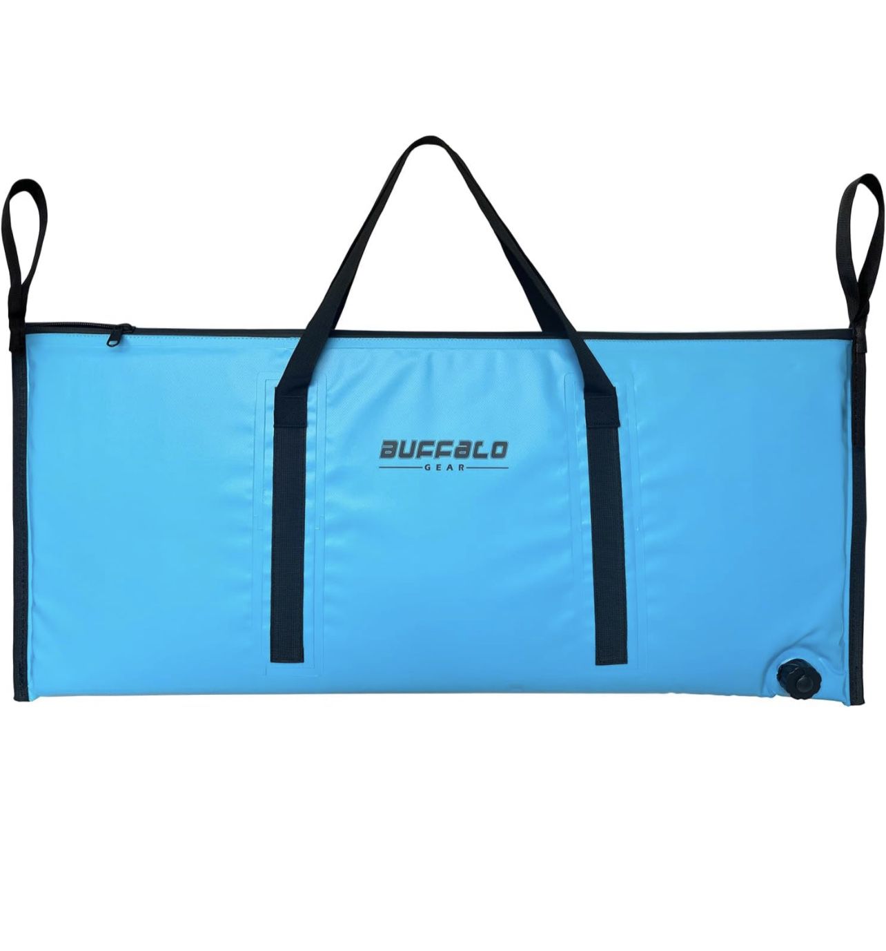 Buffalo Gear Insulated Fish Cooler Bag 40x18in 48x18in Leakproof Fish Kill Bag Portable Waterproof Fish Bag
