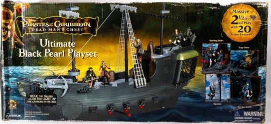 Pirates of the Caribbean Ultimate Black Pearl playset (NEW)