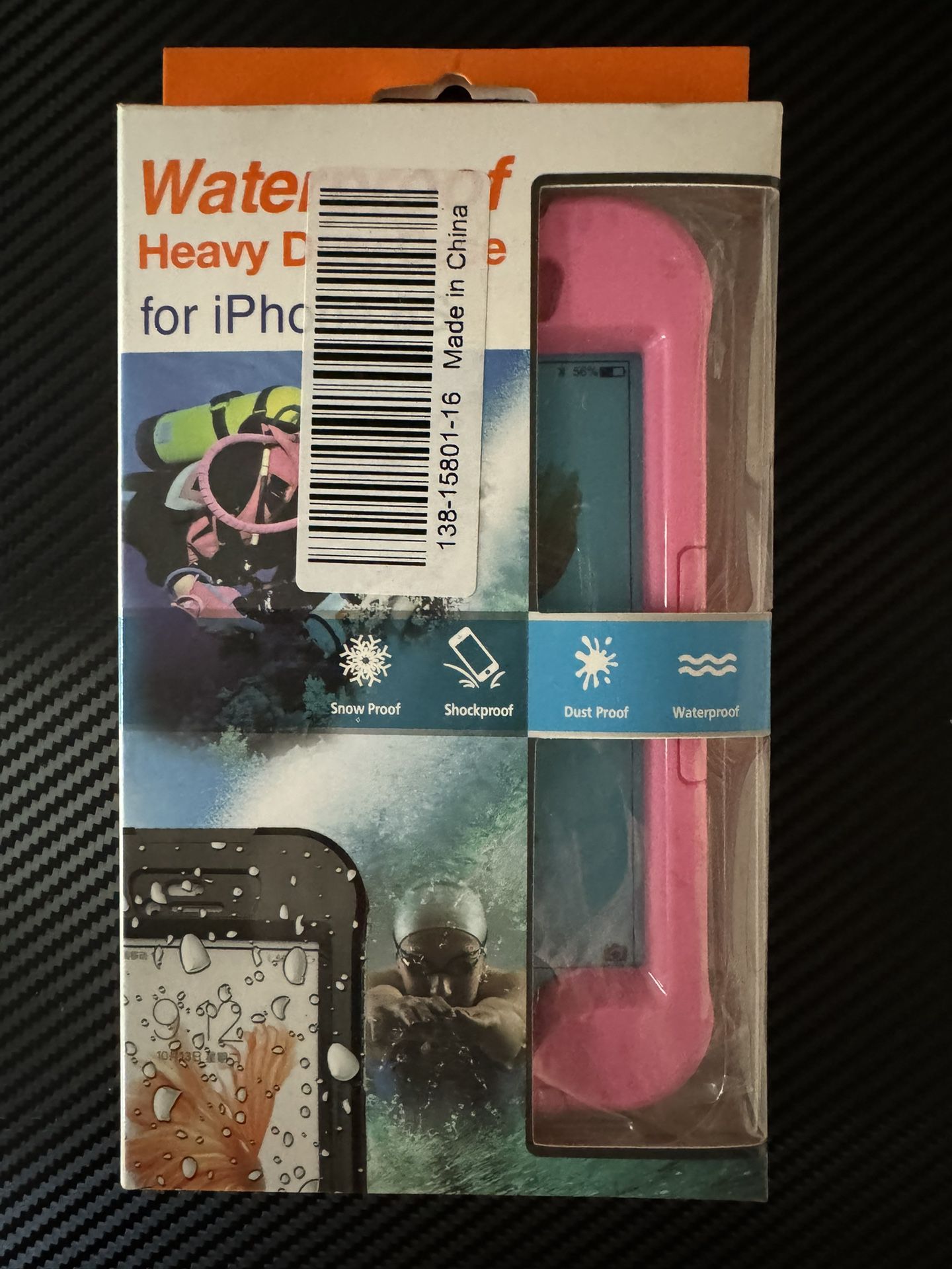 Brand New Waterproof Heavy Duty Case iPhone 6S Pink $8 !!!ACCEPTING OFFERS!!!