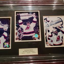 new jersey devils 2003 stanley cup championships picture frame memorabilia