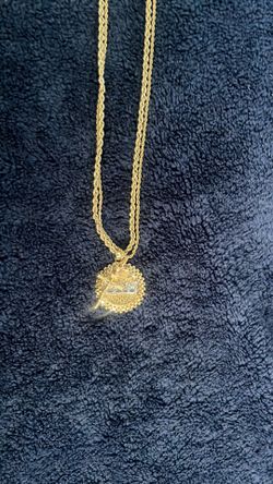 Rope chain and pendent