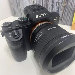 Sony Alpha A7 II ILCE-7M2 24.3 MP Mirrorless Digital Camera W/ Tamron 35mm F/2.8