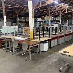 Office Furniture Herman Miller Office Desks Training Tables Diff Sizes  & colors Like New & More  