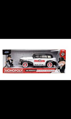 Jada Monopoly 1939 Chevrolet Master Deluxe Die-Cast