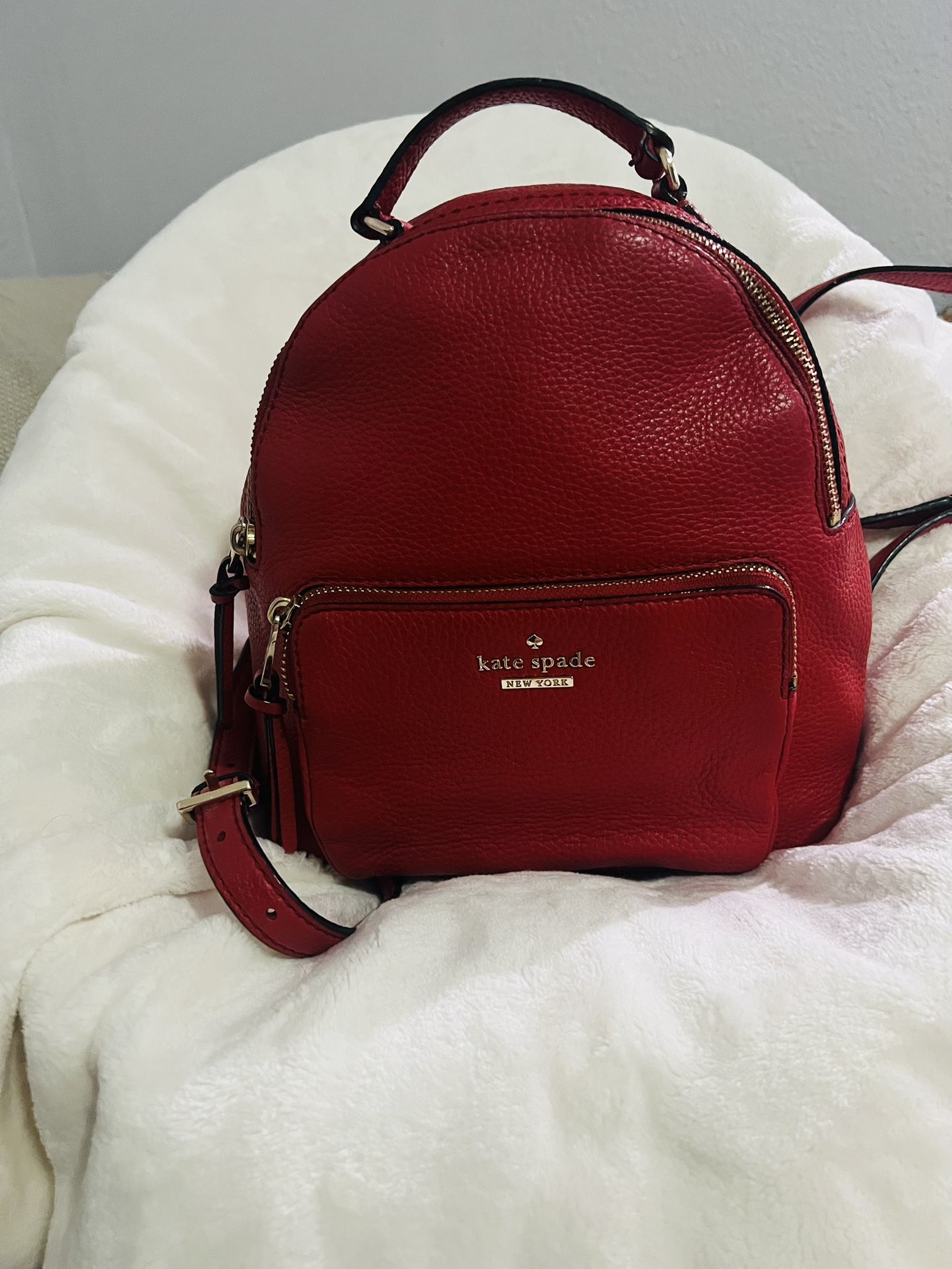 Kate Spade Backpack Red