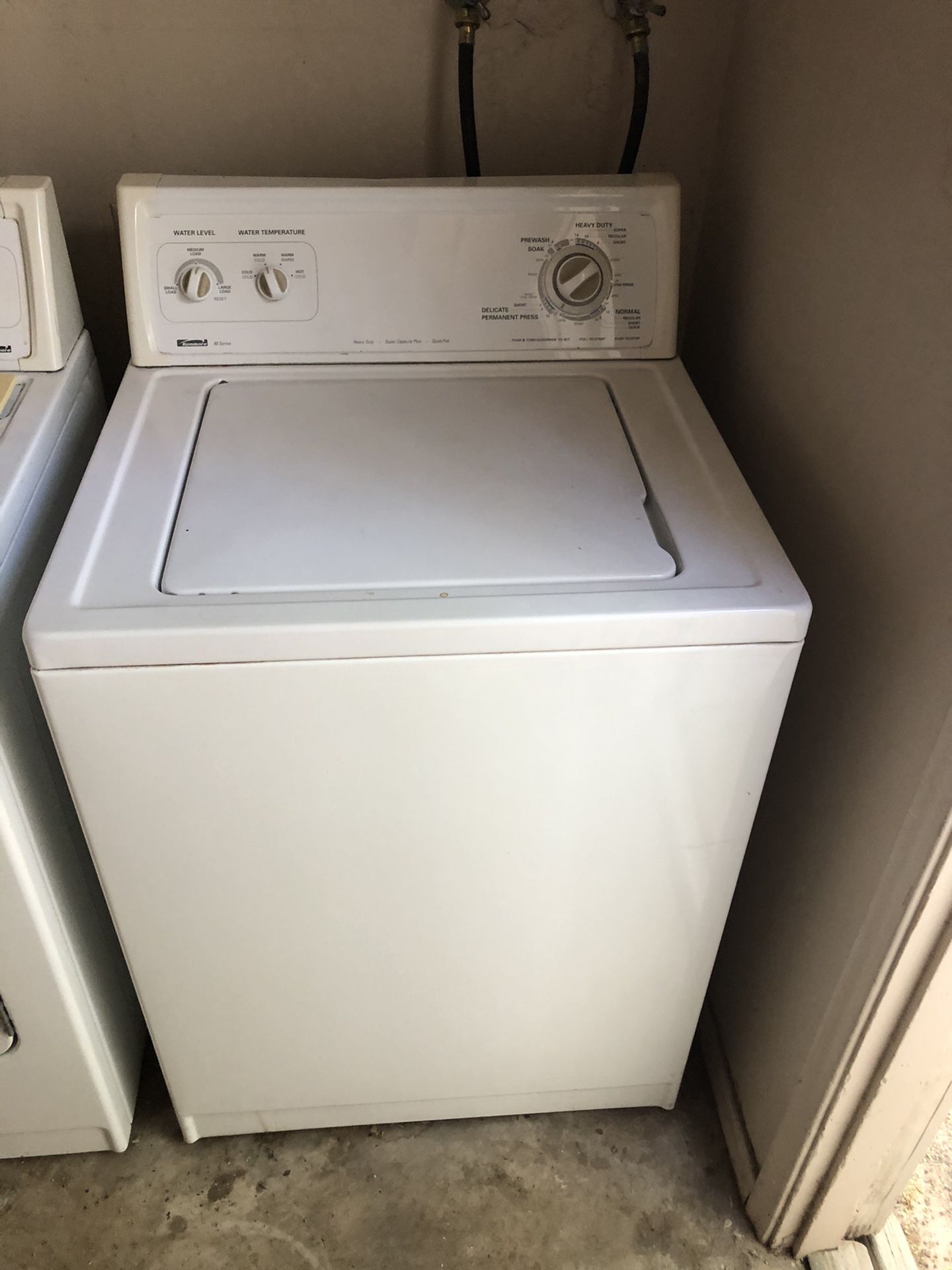 Kenmore 80 series Washing Machine-Washer