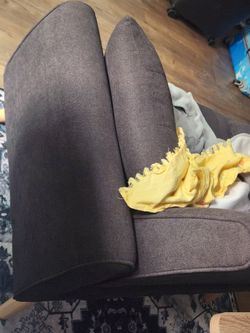 Small Loveseat Sofa with 2 pillows