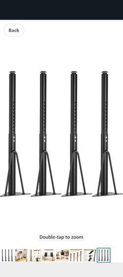 Table Legs w/ Adjustable Height- 4