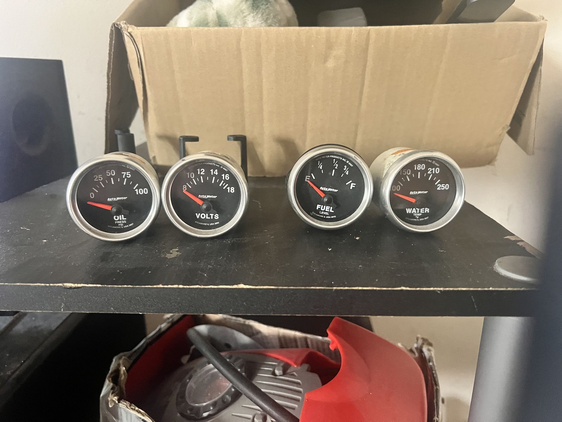 Autometer Sport comp 2 1/16 Electric Gauges. $200 For Set