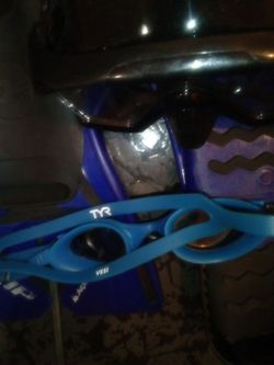 TYR Vesi Swim Goggles Blue