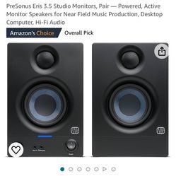 Brand New 3.5 Studio Monitors/ Speakers 