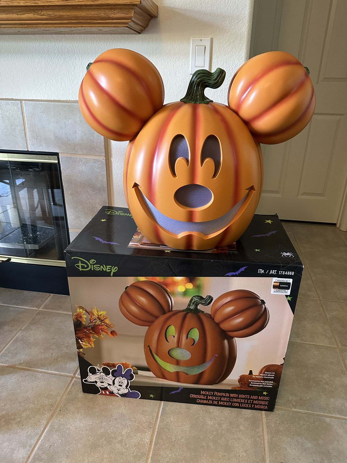 Disney Mickey Mouse Pumpkin