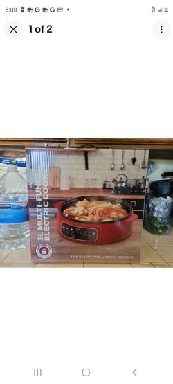 Brand-New In Box Chef's Counter 3L Multi-Function Electric Cooker Won't Take Lower Offers