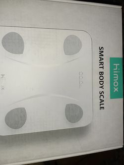 HIMOX Smart Body Fat Scale, USB Rechargeable Bluetooth Scale Bathroom Digital Weight Scale