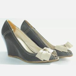 Gap Brown Wedge Heels