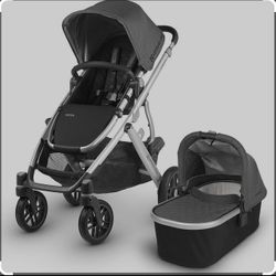 UPPA BABY STROLLER AND BASSINET