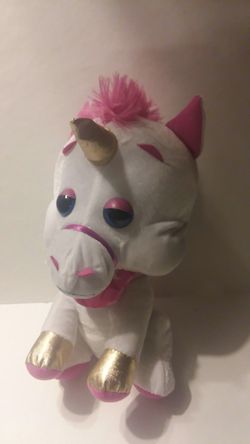 Stuffed unicorn
