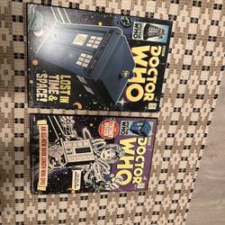 Doctor Who Wooden Signs