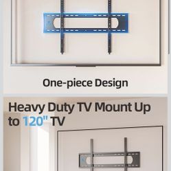 Heavy Duty TV Mount Up To 120” TV
