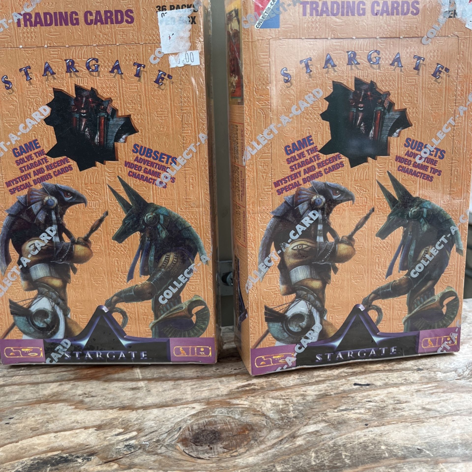 Star gate Trading Cards