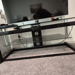 Glass TV Stand