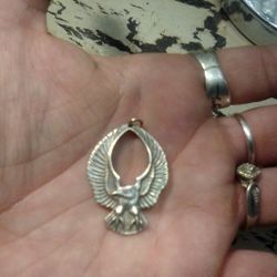 Sterling Silver Eagle Pendent